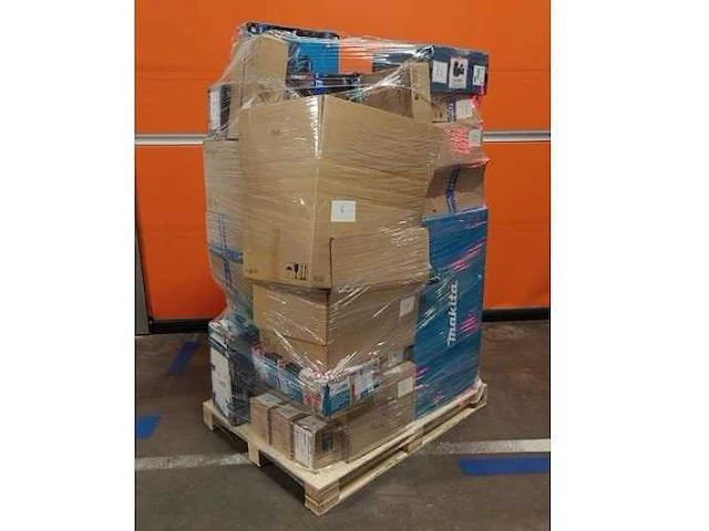 Retourgoederen elektrische gereedschappen pallet 1 - afbeelding 1 van  2