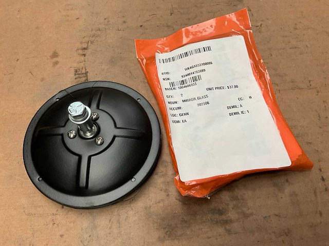 Retrac glass mirror (2x) - afbeelding 1 van  2