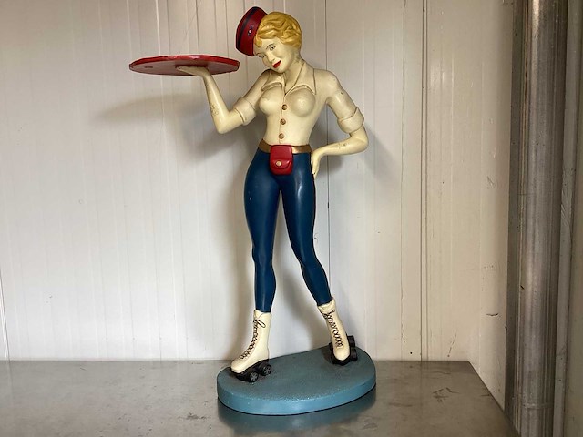Retro american diner decoratie figuur - afbeelding 1 van  6
