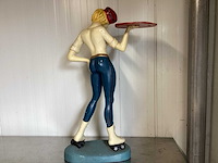 Retro american diner decoratie figuur - afbeelding 2 van  6