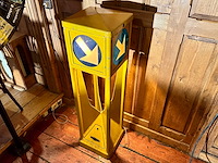 Retro anwb verkeerszuil gietijzer - afbeelding 1 van  5