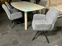 Retro bliss 90 eetkamerstoel (6x) - afbeelding 1 van  5