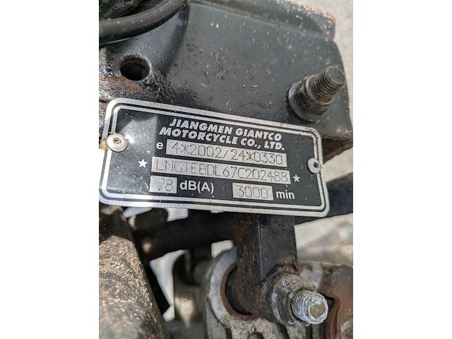 Retro bromscooter, giantco, venus, rood, 2008 - afbeelding 13 van  26