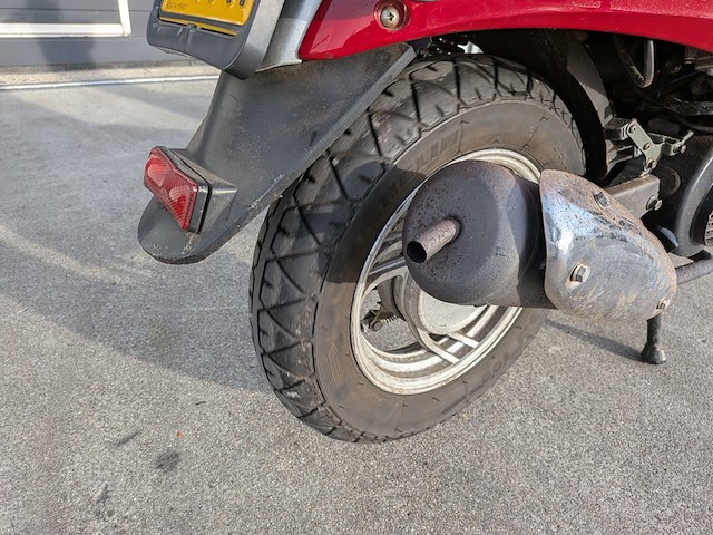 Retro bromscooter, giantco, venus, rood, 2008 - afbeelding 14 van  26