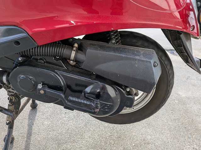 Retro bromscooter, giantco, venus, rood, 2008 - afbeelding 17 van  26