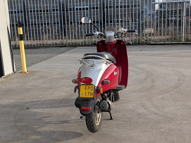 Retro bromscooter, giantco, venus, rood, 2008 - afbeelding 20 van  26