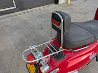 Retro bromscooter, la souris, grande retro zn50qt-e, rood, 2016 - afbeelding 5 van  32