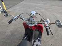 Retro bromscooter, la souris, grande retro zn50qt-e, rood, 2016 - afbeelding 7 van  32
