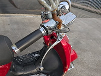 Retro bromscooter, la souris, grande retro zn50qt-e, rood, 2016 - afbeelding 14 van  32