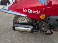 Retro bromscooter, la souris, grande retro zn50qt-e, rood, 2016 - afbeelding 17 van  32