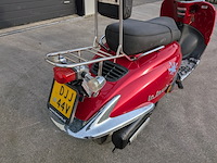 Retro bromscooter, la souris, grande retro zn50qt-e, rood, 2016 - afbeelding 19 van  32