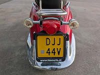 Retro bromscooter, la souris, grande retro zn50qt-e, rood, 2016 - afbeelding 20 van  32