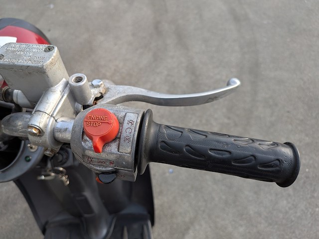 Retro bromscooter, pico, jl50qt, donkergrijs / antraciet, 2007 - afbeelding 8 van  28