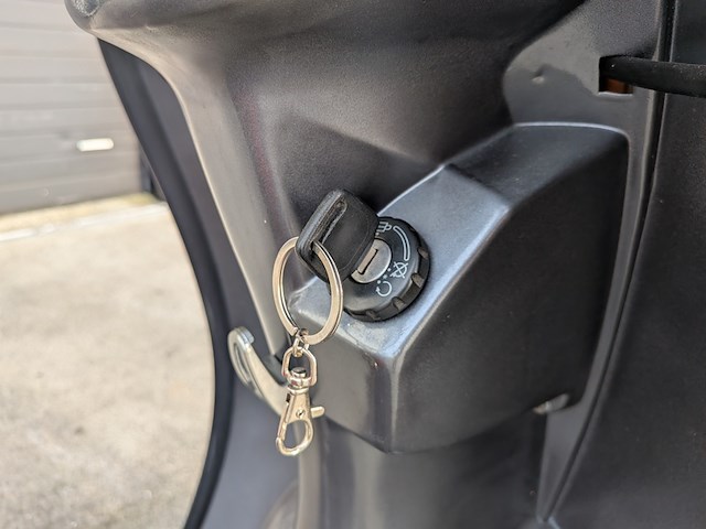 Retro bromscooter, pico, jl50qt, donkergrijs / antraciet, 2007 - afbeelding 10 van  28