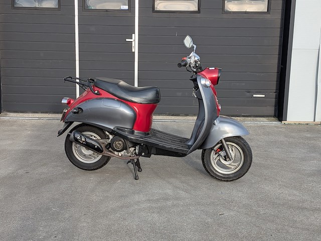 Retro bromscooter, pico, jl50qt, donkergrijs / antraciet, 2007 - afbeelding 1 van  28