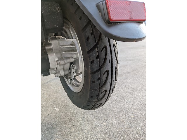 Retro bromscooter, pico, jl50qt, donkergrijs / antraciet, 2007 - afbeelding 19 van  28