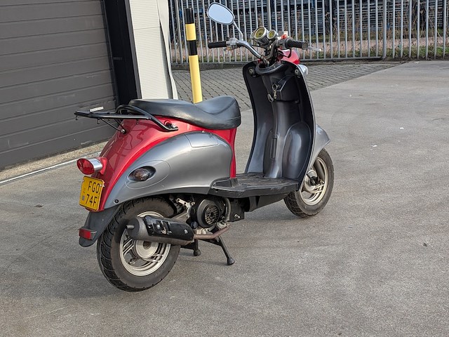 Retro bromscooter, pico, jl50qt, donkergrijs / antraciet, 2007 - afbeelding 12 van  28