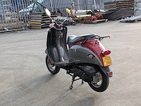 Retro bromscooter, pico, jl50qt, donkergrijs / antraciet, 2007 - afbeelding 23 van  28