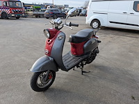 Retro bromscooter, pico, jl50qt, donkergrijs / antraciet, 2007 - afbeelding 25 van  28