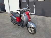 Retro bromscooter, pico, jl50qt, donkergrijs / antraciet, 2007 - afbeelding 27 van  28