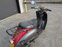Retro bromscooter, pico, jl50qt, donkergrijs / antraciet, 2007 - afbeelding 28 van  28