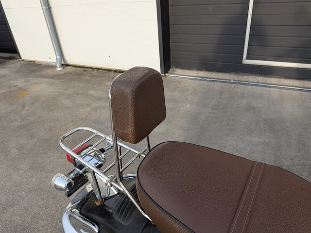 Retro bromscooter, znen, grande retro - zn50qt-hs, zwart, 2012 - afbeelding 6 van  39