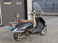 Retro bromscooter, znen, grande retro - zn50qt-hs, zwart, 2012 - afbeelding 12 van  39