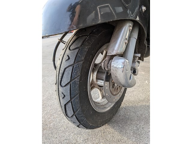 Retro bromscooter, znen, grande retro - zn50qt-hs, zwart, 2012 - afbeelding 28 van  39