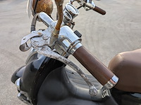 Retro bromscooter, znen, grande retro - zn50qt-hs, zwart, 2012 - afbeelding 30 van  39