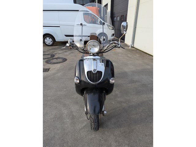 Retro bromscooter, znen, grande retro - zn50qt-hs, zwart, 2012 - afbeelding 38 van  39