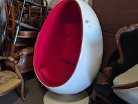 Retro ei-fauteuil (egg chair) - afbeelding 2 van  5