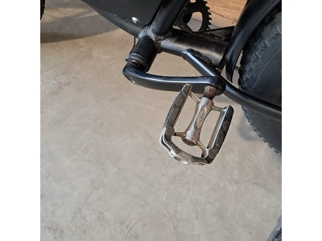 Retro elektrische fatbike, zwart - afbeelding 2 van  19