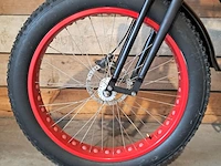 Retro elektrische fatbike, zwart - afbeelding 13 van  19