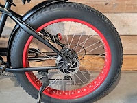 Retro elektrische fatbike, zwart - afbeelding 14 van  19