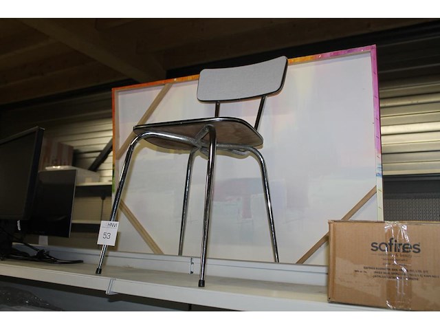 Retro keukenstoel brabantia. - afbeelding 1 van  3