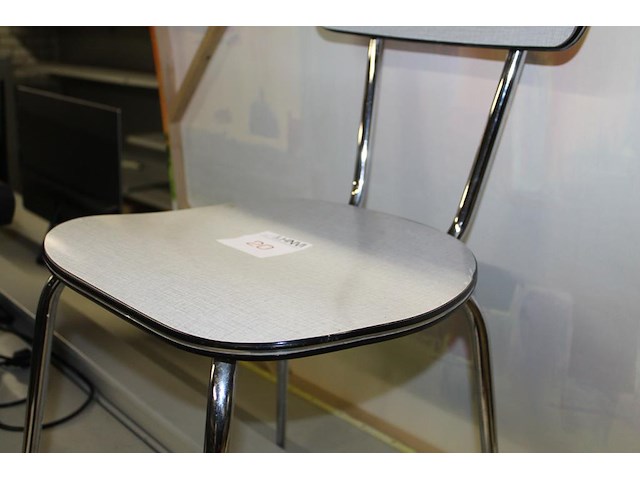 Retro keukenstoel brabantia. - afbeelding 3 van  3