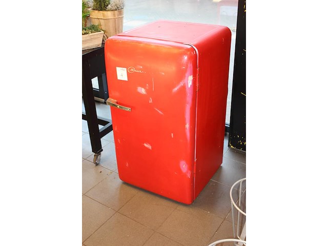 Retro koelkast bouwknecht opknappertje. afmeting 58 x 65 x 105 cm. - afbeelding 2 van  4