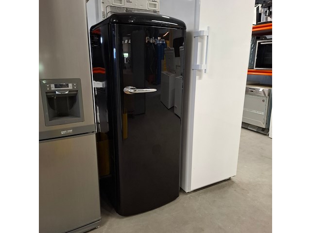 Retro koelkast, pelgrim a++, hts2769f, zwart - afbeelding 1 van  8
