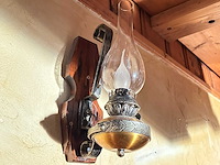 Retro landelijke wandlamp (3x) - afbeelding 2 van  4