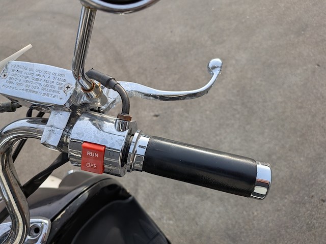 Retro scooter, la souris, grande retro, zwart, 2018 - afbeelding 6 van  24