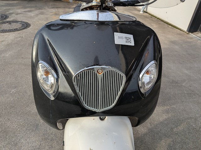 Retro scooter, la souris, grande retro, zwart, 2018 - afbeelding 17 van  24