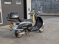 Retro scooter, la souris, grande retro, zwart, 2018 - afbeelding 12 van  24