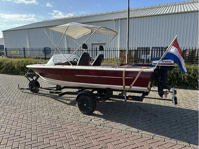 Retro speedboot - afbeelding 1 van  4