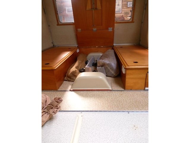 Retro vouw (klap) caravan, rapido , confort, wit, jaren 70 - afbeelding 16 van  30