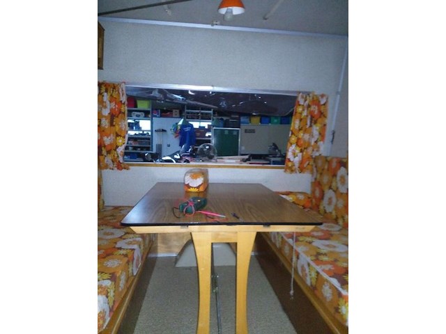 Retro vouw (klap) caravan, rapido , confort, wit, jaren 70 - afbeelding 18 van  30
