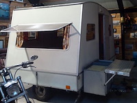 Retro vouw (klap) caravan, rapido , confort, wit, jaren 70 - afbeelding 21 van  30
