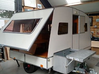 Retro vouw (klap) caravan, rapido , confort, wit, jaren 70 - afbeelding 12 van  30