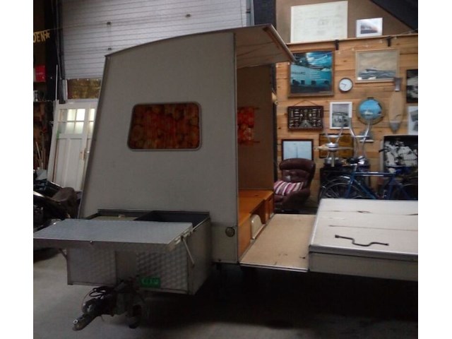 Retro vouw (klap) caravan, rapido , confort, wit, jaren 70 - afbeelding 24 van  30