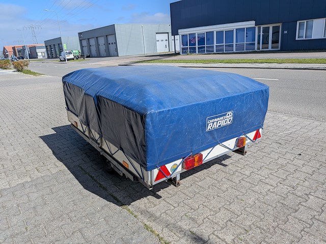 Retro vouw (klap) caravan, rapido , confort, wit, jaren 70 - afbeelding 29 van  30