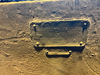 Retro weegschaal met gewichten (5x) - afbeelding 2 van  12